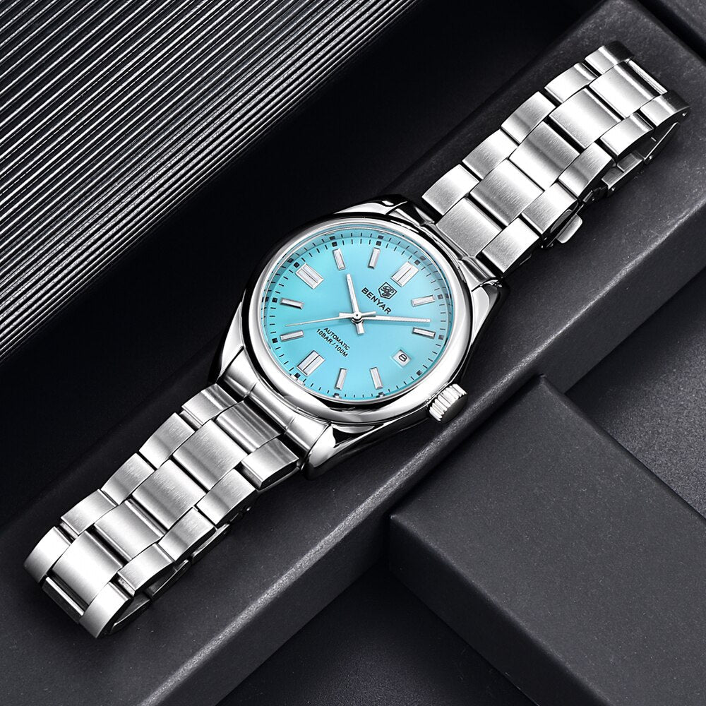 Mens Watches 2023 Automatic Watch for Men Top Luxury Men Mechanical Wristwatches Sport 100M Waterproof Clock Reloj Hombre